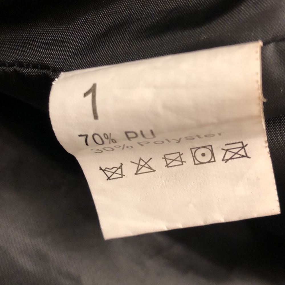 Aftf Basic Outerwear Black Jacket Size M - image 6